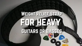 Best Strap for Heavy Guitar or Bass | Pogo Lab Padded Cushion Strap Review