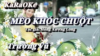 Karaoke Mèo Khóc Chuột (new)_ Trường Vũ