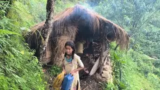 Nepali Mountain village life into the Rainy Season | Daily Activities of Rural village life in Nepal