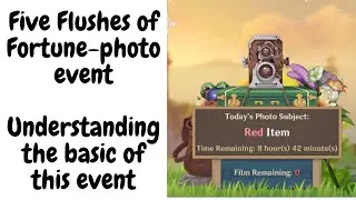 Genshin Impact NEW EVENT | Photo event - Five flushes of fortune