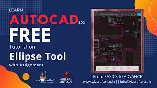 #7 | AutoCAD Tutorial-R2021 | Ellipse Command ||AutoCAD 2021
