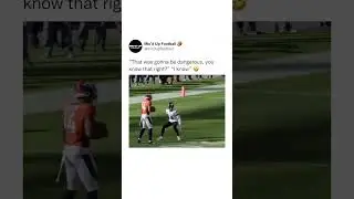 NFL Mic'd up Moment! 