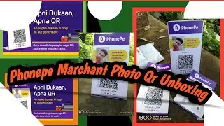 Phonepe Marchant Photo Wala Qr Unboxing./  Order For Free  