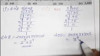 Q.NO.5 (i),(ii),(iii),(iv)EXERCISE 11.1,CHAPTER 11 ,EXPONENTS AND POWERS, CLASS VII , NCERT, MATHS
