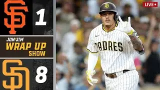 Padres vs Giants Postgame Wrap Up Show: Padres 8 Giants 1