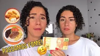 SOBREVIVENDO O DIA INTEIRO COM 20 REAIS!!!