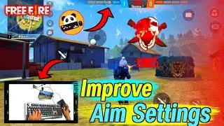 Improve Your 🎯Aim Sensitivity & ⚙️Settings On Panda Mouse Pro || Free Fire