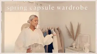 SPRING CAPSULE WARDROBE 2021 | everyday outfit ideas | affordable + easy ✨