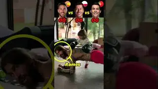 Ronaldo VS Lewandowski VS Ramos - Pushup with Kids