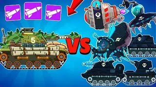 TANK TITAN and HOMING BULLET VS ALL BOSSES in Hills of Steel. Tank Boss Battle