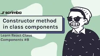 Constructor method in class components | Class Components in React tutorial