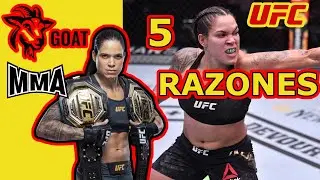 🚨((Amanda Nunes)) La (MAS GRANDE) de TODOS LOS TIEMPOS ((5 razones)) Que lo demuestran-UFC 289