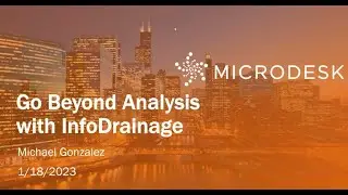 Go Beyond Analysis with InfoDrainage