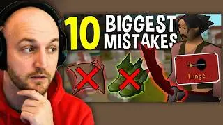 10 Biggest Mistakes YOu Can Make in OSRS | Sardaco Reacts