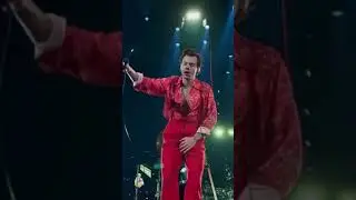 Fan throws a goggle on Harry Styles