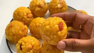 Boondi Laddu ||Anyone can make this Boondi Laddu