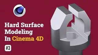 Hard Surface Modeling In Cinema 4D #3 / Step by Step Tutorial