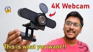 Best Webcam Ever... Rapoo C500 4K Webcam Review! 🔥