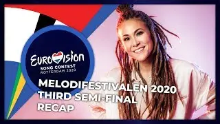 Melodifestivalen 2020 (Sweden) | Third Semi-Final | RECAP