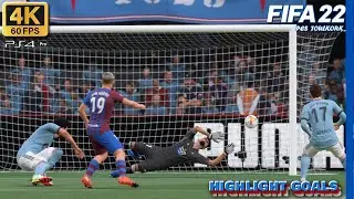 FIFA 22 - Celta Vigo vs Barcelona - La liga Santander - Gameplay & Predictions 4K