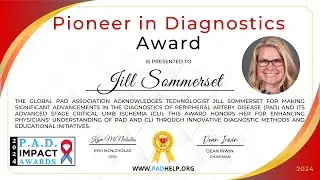 Who Is Advancing PAD Diagnostics | PAD Impact Awards