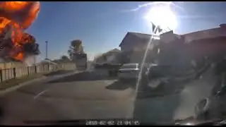 ⚡Видео попадания КАЛИБРА по электроподстанции на Львовщине.⚡