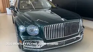 2022 Bentley Flying Spur Hybrid in Viridian Green