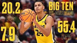 Kris Murray FULL 2022-23 Iowa Season Highlights | 20.2 PPG 7.9 RPG & 55.4 FG%
