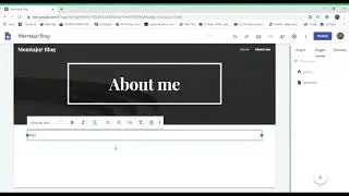 The way to make google site or your personal website.