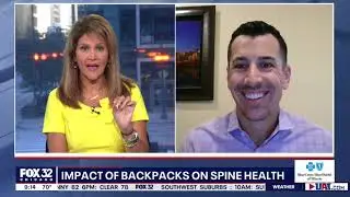 FOXChicago: Dr. Greg Lopez on school backpack safety