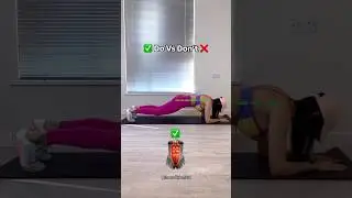 ✅ Do Vs Don’t ❌ #abs #glutes #absvideo #absworkout #sixpack #sixpackabs #fitnesstips #homeworkout