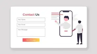 📧 Animated contact form html css (responsive)