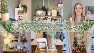 ❄️ WINTER CLEAN & DECORATE WITH ME 2026 ❄️ | COZY WINTER DECOR IDEAS