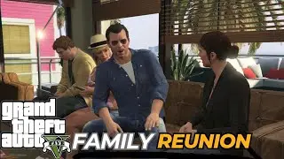 GTA 5 Micheal Family Reunion #gaming #gta #gta5
