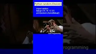 Python random.choice() method