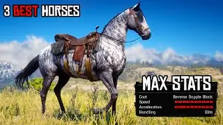 3 Horses with the Highest Stats - Red Dead Redemption 2
