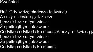 GOLEC UORKIESTRA - Słodycze (tekst)