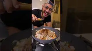 Arroz frito fácil y rápido #shorts