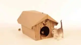 ИГРОВОЙ ДОМИК ДЛЯ КОШЕК CABIN КУПИТЬ В ZEBRA ZOYA