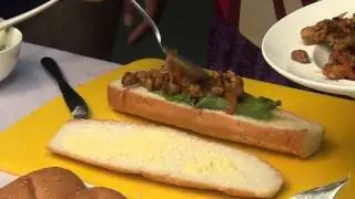 Recipe: Spiced chicken submarine