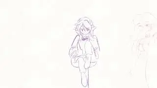 wip of my villan oc animation// cover by anapanstu