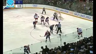 Олимпиада - 2002 Солт-Лейк-Сити. Полуфинал. Россия - США