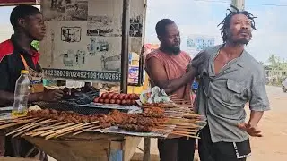 Farther Ankrah in Trouble after enjoying kebabs 😳
