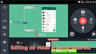 Yadda ake Editing video me Hoton waya kamar wannan a wayar Android