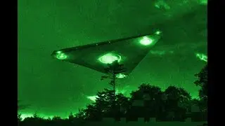 Мы сняли НЛО/Черный ТРЕУГОЛЬНИК в секретной зоне /Часть 3