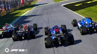 NEVER Go Through First Chicane Four-wide | F1 22