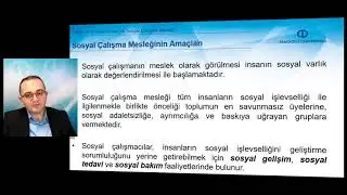 SOSYAL HİZMET UYGULAMASI II - Ünite 1 Özet