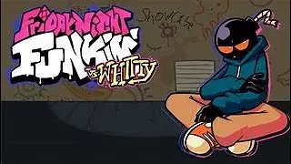 Friday Night Funkin' Vs whitty mod full week, no commentary