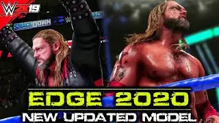 Edge 2020 New Model & GFX | WWE 2K19 PC Mods