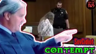 BOLD Sovereign Citizen CONTEMPT Judge Middleton Zoom Court #sovcidiot #sovtard #sovcit #moor #fafo